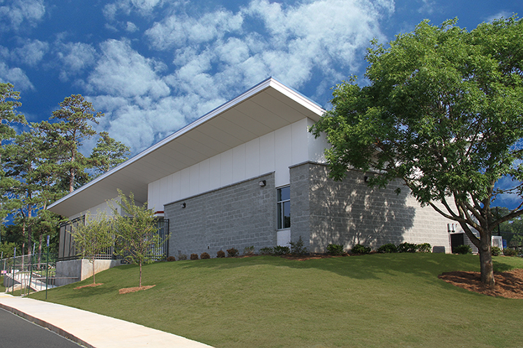 pool building