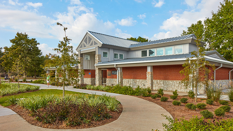 rest stop building